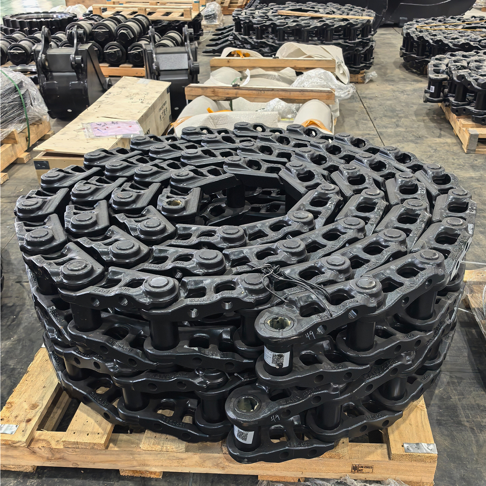 STB216MH1-6049 Track assembly SSY006329325 for  SY365/SY375