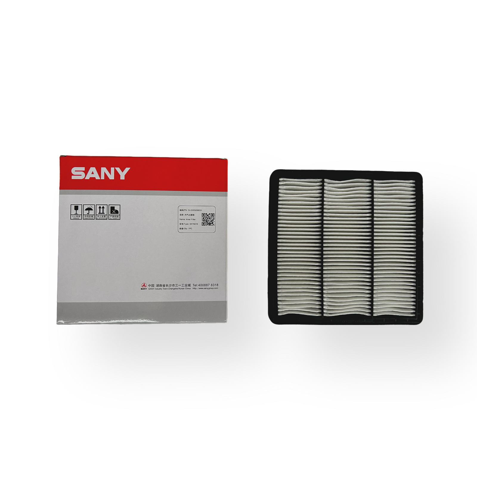 External GLQ009288438  air filter for Excavators over 20 tons